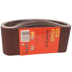 SANDING BELT 65 X 410MM 80 GRIT 10/PACK SANDING BELT 65 X 410MM 80 GRIT 10/PACK