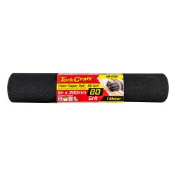 FLOOR PAPER ROLL 300MM X 1M 80 GRIT FLOOR PAPER ROLL 300MM X 1M 80 GRIT