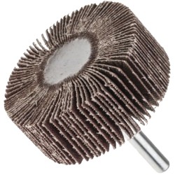 FLAP WHEEL 50 X 20 X 6MM SHAFT 60 GRIT PER EACH (30 PER BOX) FLAP WHEEL 50 X 20 X 6MM SHAFT 60 GRIT PER EACH (30 PER BOX)