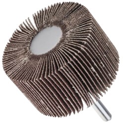 FLAP WHEEL 50 X 30 X 6MM SHAFT 60 GRIT PER EACH (10 PER BOX) FLAP WHEEL 50 X 30 X 6MM SHAFT 60 GRIT PER EACH (10 PER BOX)