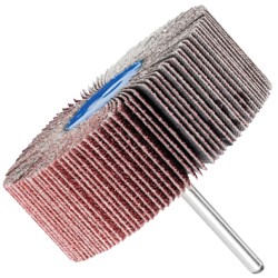 FLAP WHEEL 80 X 25 X 6MM SHAFT 80 GRIT PER EACH (7 PER BOX) FLAP WHEEL 80 X 25 X 6MM SHAFT 80 GRIT PER EACH (7 PER BOX)