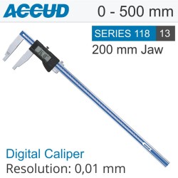 DIG. CALIPER 500MM 0.06MM ACC. S/STELL 0.01MM RES. DIG. CALIPER 500MM 0.06MM ACC. S/STELL 0.01MM RES.
