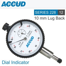 DIAL INDICATOR 3MM BEZEL 0.01MM GRAD. LUG&FLAT BACK DIAL INDICATOR 3MM BEZEL 0.01MM GRAD. LUG&FLAT BACK