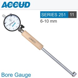 DIAL BORE GAUGE 6-10MM 0.012MM ACC. 0.001MM GRAD. DIAL BORE GAUGE 6-10MM 0.012MM ACC. 0.001MM GRAD.