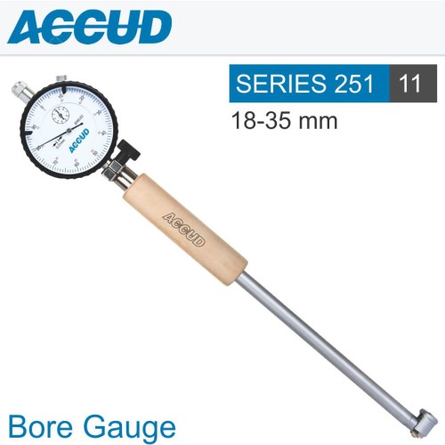 DIAL BORE GAUGE 18-35MM 0.015MM ACC. 0.001MM GRAD.