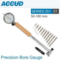 PRECISION DIAL BORE GAUGE 50-160MM 0.007MM ACC. 0.001MM GRAD. PRECISION DIAL BORE GAUGE 50-160MM 0.007MM ACC. 0.001MM GRAD.