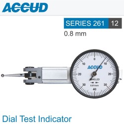 DIAL TEST INDICATOR 0.8MM 37.5MM BEZELD 0.013MM ACC. 0.01MM GRAD DIAL TEST INDICATOR 0.8MM 37.5MM BEZELD 0.013MM ACC. 0.01MM GRAD