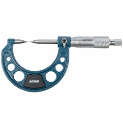POINT MICROMETER 25MM 30 DEG. 0.004MM ACC. 0.01MM GRAD. POINT MICROMETER 25MM 30 DEG. 0.004MM ACC. 0.01MM GRAD.