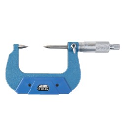 POINT MICROMETER 25MM 15 DEG. 0.004MM ACC. 0.01MM GRAD. POINT MICROMETER 25MM 15 DEG. 0.004MM ACC. 0.01MM GRAD.