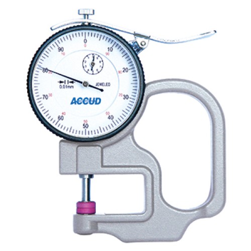 THICKNESS GAUGE 10MM 0.02MM ACC. CERAMIC ANVIL 0.01MM GRAD.