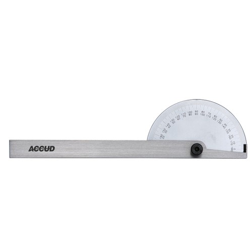 PROTRACTOR 85X150MM 180 DEG. 0.3 DEG. ACC. 1 DEG GRAD.
