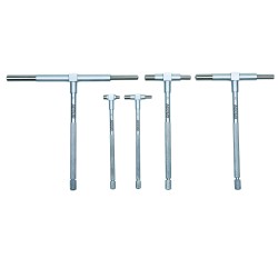 TELESCOPIC GAUGE SET 6PC SATIN CHROME FINISH TELESCOPIC GAUGE SET 6PC SATIN CHROME FINISH