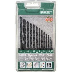 HSS SPRINT DRILL BIT SET 13 PIECE 1.5-6.5 3.2+4.8 HSS SPRINT DRILL BIT SET 13 PIECE 1.5-6.5 3.2+4.8