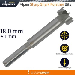 FORSTNER DRILL BIT SHARP SHARK 18MM FORSTNER DRILL BIT SHARP SHARK 18MM
