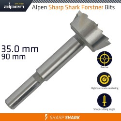 FORSTNER DRILL BIT SHARP SHARK 35MM FORSTNER DRILL BIT SHARP SHARK 35MM