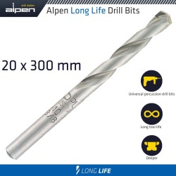 MASONRY DRILL BIT LONG LIFE 20 X 300MM MASONRY DRILL BIT LONG LIFE 20 X 300MM