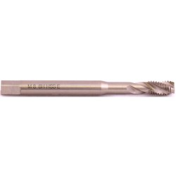 MACHINE TAP COBALT 8MM SPIRAL FLUTED IN POUCH 1.25MM PITCH MACHINE TAP COBALT 8MM SPIRAL FLUTED IN POUCH 1.25MM PITCH