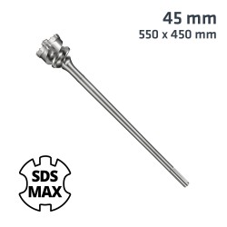 SDS MAX MILL 550X450X45MM SDS MAX MILL 550X450X45MM
