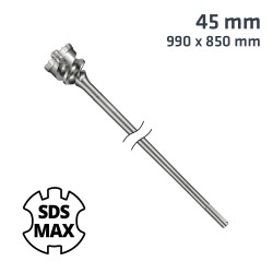SDS MAX MILL CR 45MM X 990 X 850 DRILL BIT SDS MAX MILL CR 45MM X 990 X 850 DRILL BIT