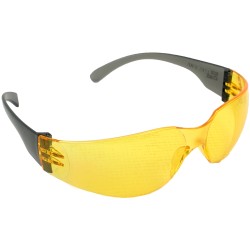 SAFETY EYEWEAR GLASSES YELLOW IN POLY BAG SAFETY EYEWEAR GLASSES YELLOW IN POLY BAG
