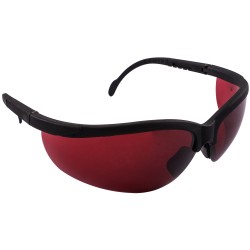 SAFETY EYEWEAR GLASSES RED LENS SAFETY EYEWEAR GLASSES RED LENS