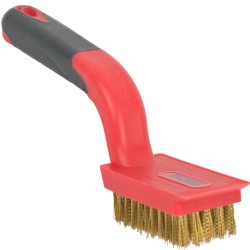 SOFT GRIP WIDE BRASS STRIPPER BRUSH 5 X 11 ROW TCW SOFT GRIP WIDE BRASS STRIPPER BRUSH 5 X 11 ROW TCW