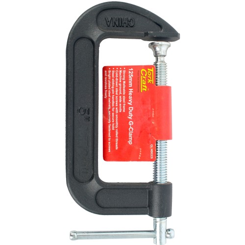 CLAMP G HEAVY DUTY 125MM 5" CLAMP G HEAVY DUTY 125MM 5"