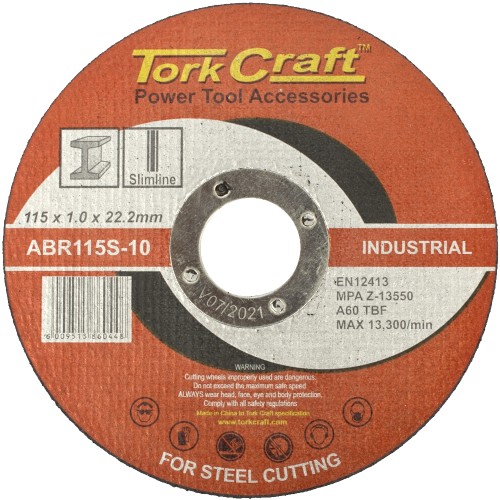 5 + 1 FREE CUTTING DISC STEEL 115 X 1.0 X 22.2MM 5 + 1 FREE CUTTING DISC STEEL 115 X 1.0 X 22.2MM