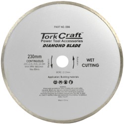 DIAMOND BLADE 230MM CONTINUOUS RIM DIAMOND BLADE 230MM CONTINUOUS RIM