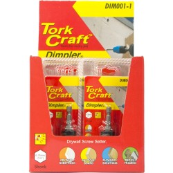 DIMPLER DRYWALL DRIVER DISPLAY BOX WITH 10 X DIM001 DIMPLER DRYWALL DRIVER DISPLAY BOX WITH 10 X DIM001
