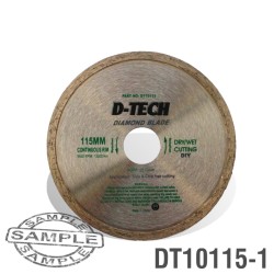 DIAMOND BLADE CONTINUOUS RIM 115 X 22.23MM DIAMOND BLADE CONTINUOUS RIM 115 X 22.23MM