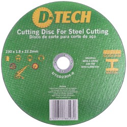 CUTTING DISC INDUSTRIAL METAL 230 X 1.8 X 22.2 MM 100PC CUTTING DISC INDUSTRIAL METAL 230 X 1.8 X 22.2 MM 100PC