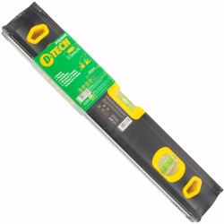 SPIRIT LEVEL BEAM 400MM X 1.6MM 3 X VIAL 0.5MM ACCUR. ALUM. SPIRIT LEVEL BEAM 400MM X 1.6MM 3 X VIAL 0.5MM ACCUR. ALUM.