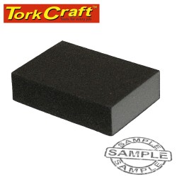 SANDING SPONGE BLOCK DUAL ANGLED 120X70X25 MEDIUM1PC SANDING SPONGE BLOCK DUAL ANGLED 120X70X25 MEDIUM1PC