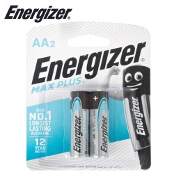 ENERGIZER MAXPLUS AA - 2 PACK (MOQ12)