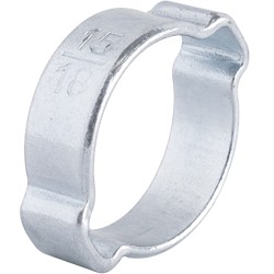 TORK CRAFT DOUBLE EAR CLAMP C/STEEL 15-18MM