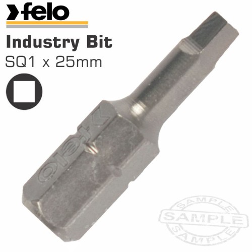 FELO SQUARE SQ1 X 25MM INSERT BIT
