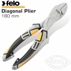 FELO PLIER DIAGONAL H/D 180MM FELO PLIER DIAGONAL H/D 180MM