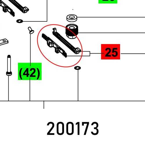GLIDE PADS TS 55/TSC 55