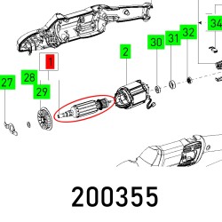 ARMATURE RAP 150-14/21 230V ARMATURE RAP 150-14/21 230V