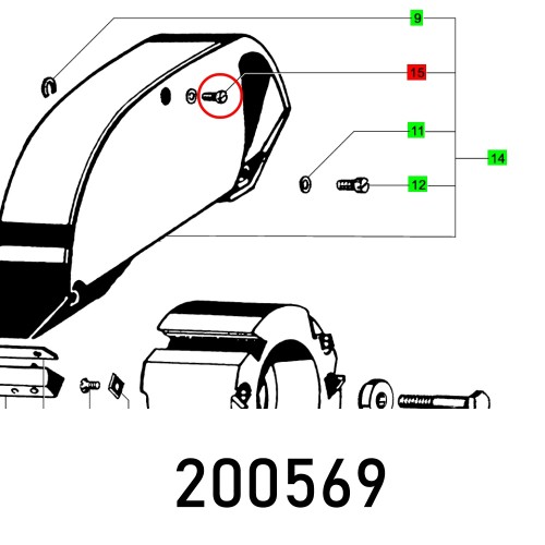 CH. HEAD SCREW DIN 84-M6X60-4.8