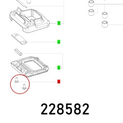 OVAL HEAD SCREW M4X10-TAPTITE T15