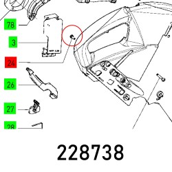 OVAL HEAD SCREW M4X10-TAPTITE-KT15