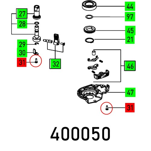 OVAL HEAD SCREW M4X10-TAPTITE-KT15