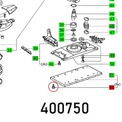 OVAL HEAD SCREW M4X10 PR30