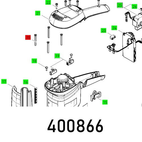 COUNTERSINK M4X40-TAPTITE-TORX