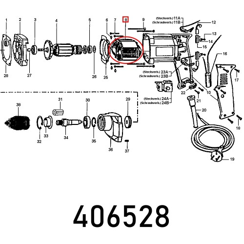 STATOR ML 030.00, 230 V