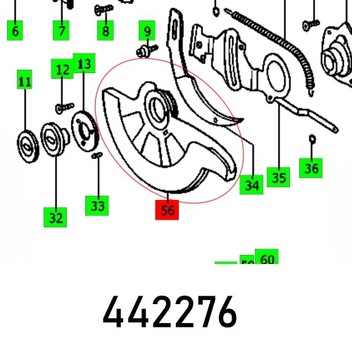 PENDULUM COVER AP 85 E