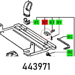 GUIDE SUPPORT AT 65 E