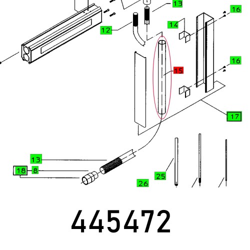 PIPE ASA 5000 2000 MM
